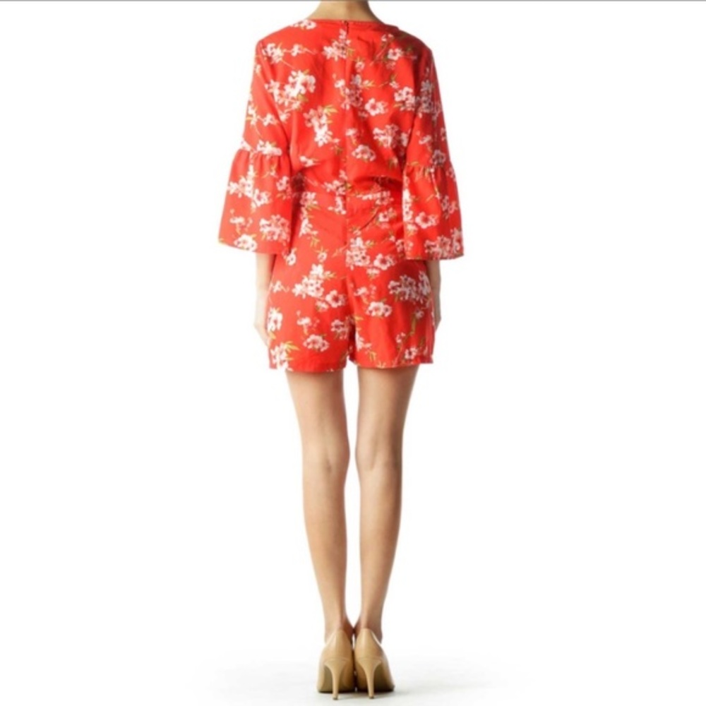 ELIANE ROSE FLORAL ROMPER - Picture 3 of 10